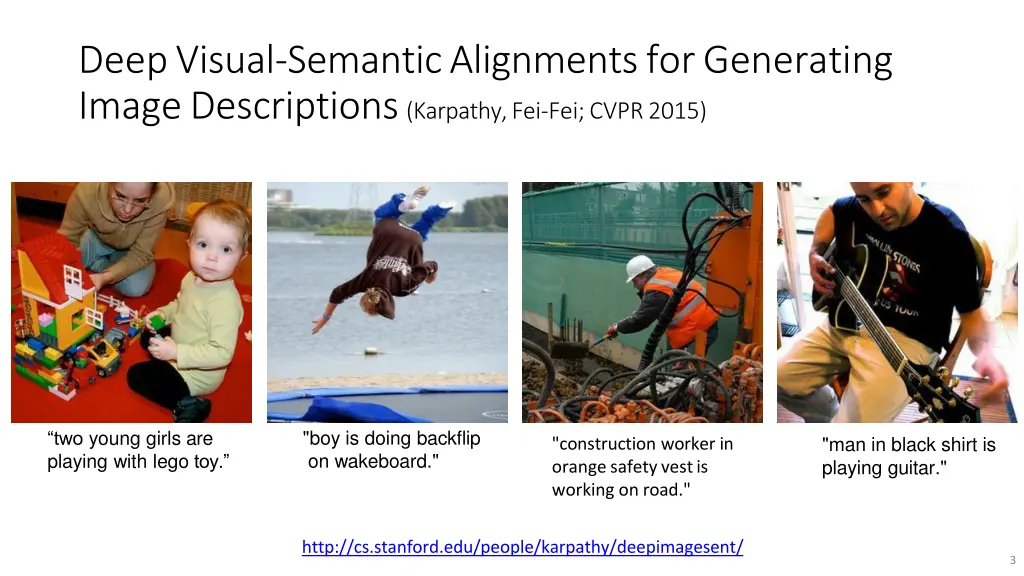 deep visual semantic alignments for generating
