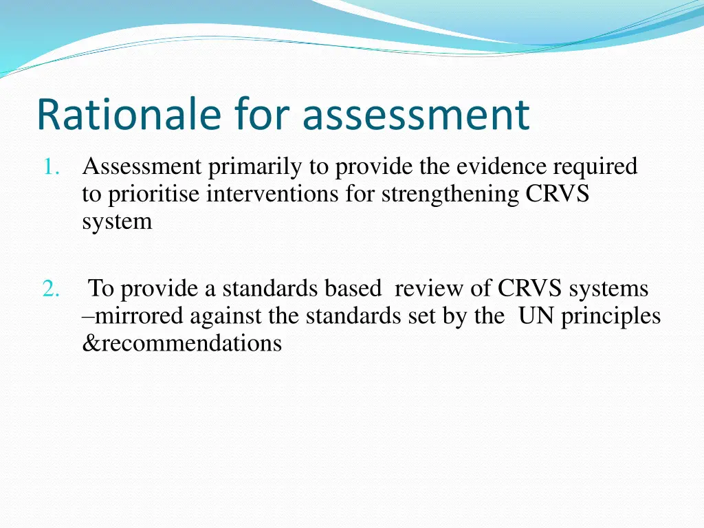 rationale for assessment 1 assessment primarily