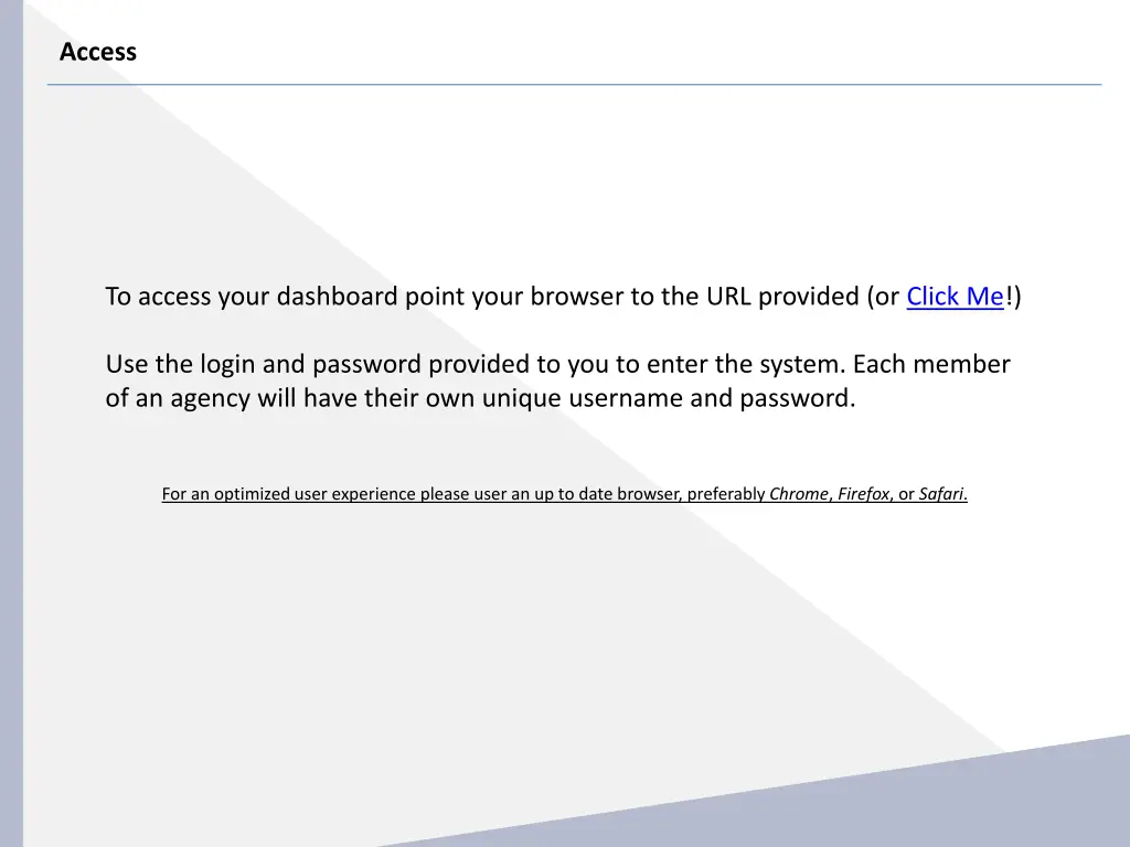access