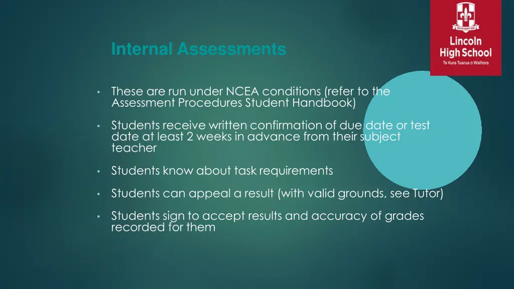 internal assessments 1