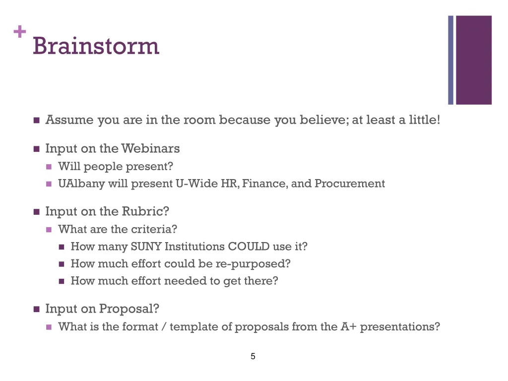 brainstorm