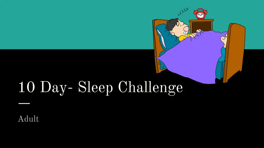 10 day sleep challenge