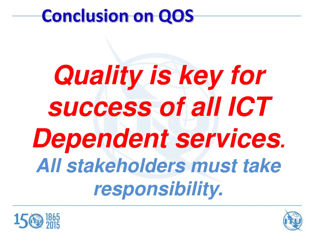 conclusion on qos
