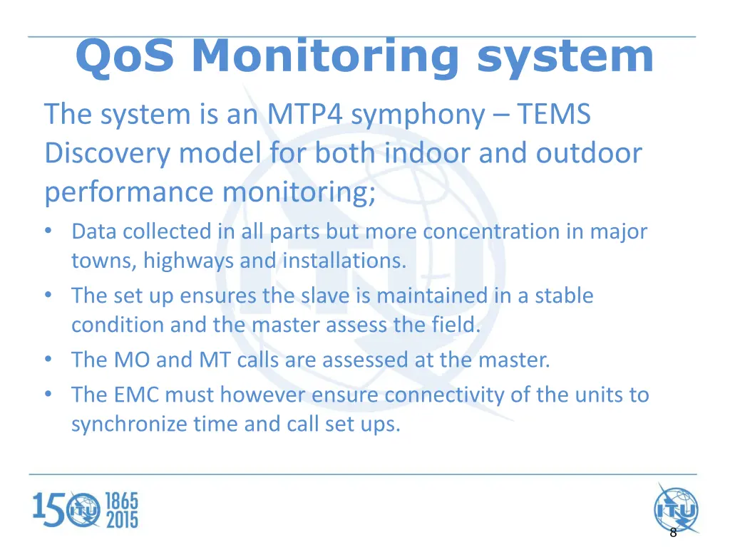 qos monitoring system