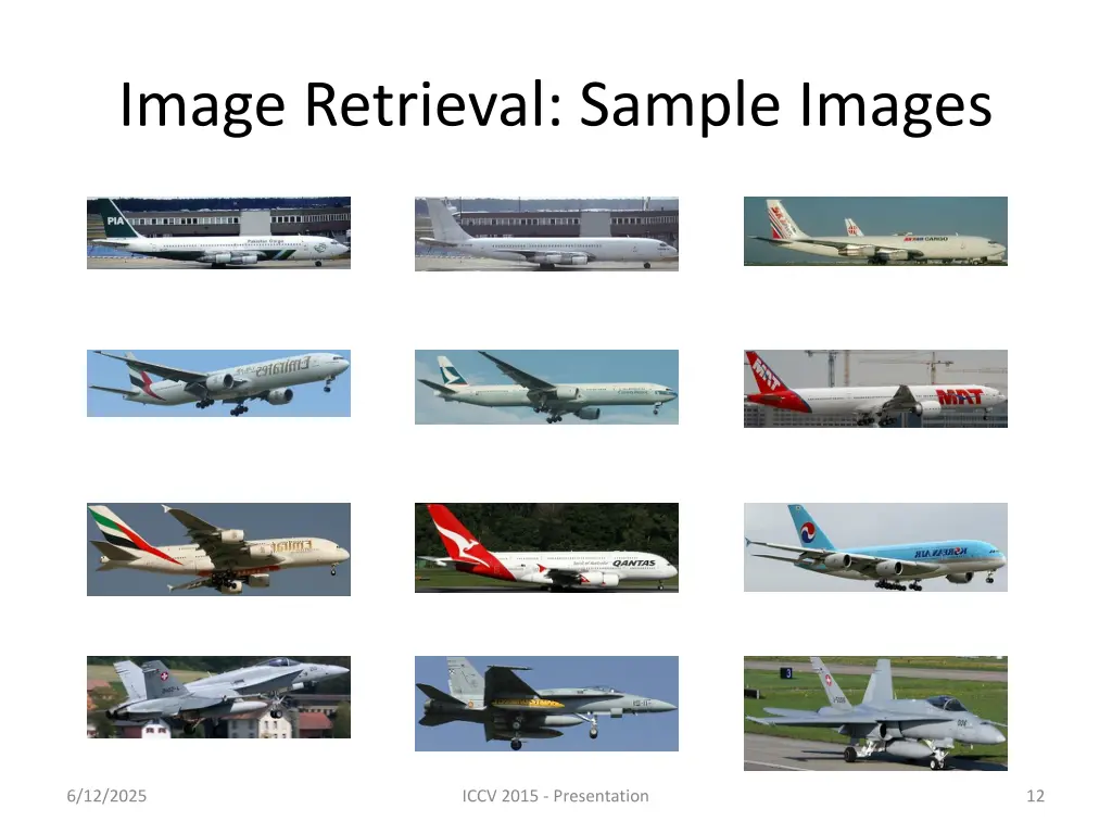 image retrieval sample images