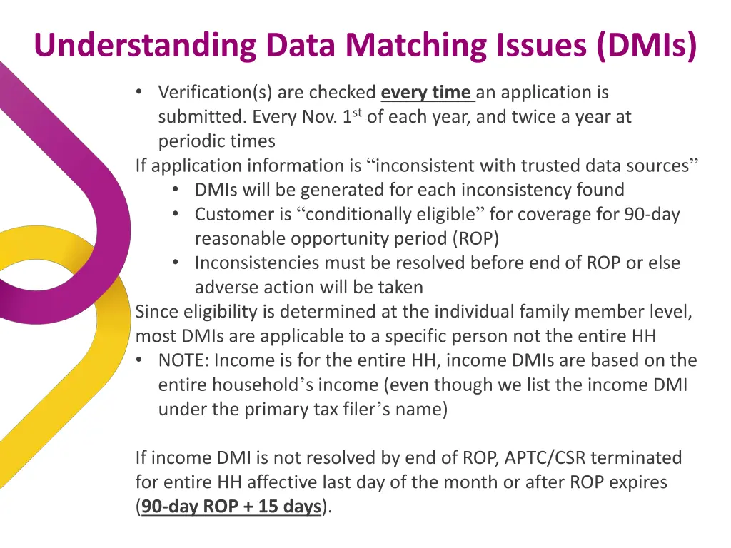 understanding data matching issues dmis