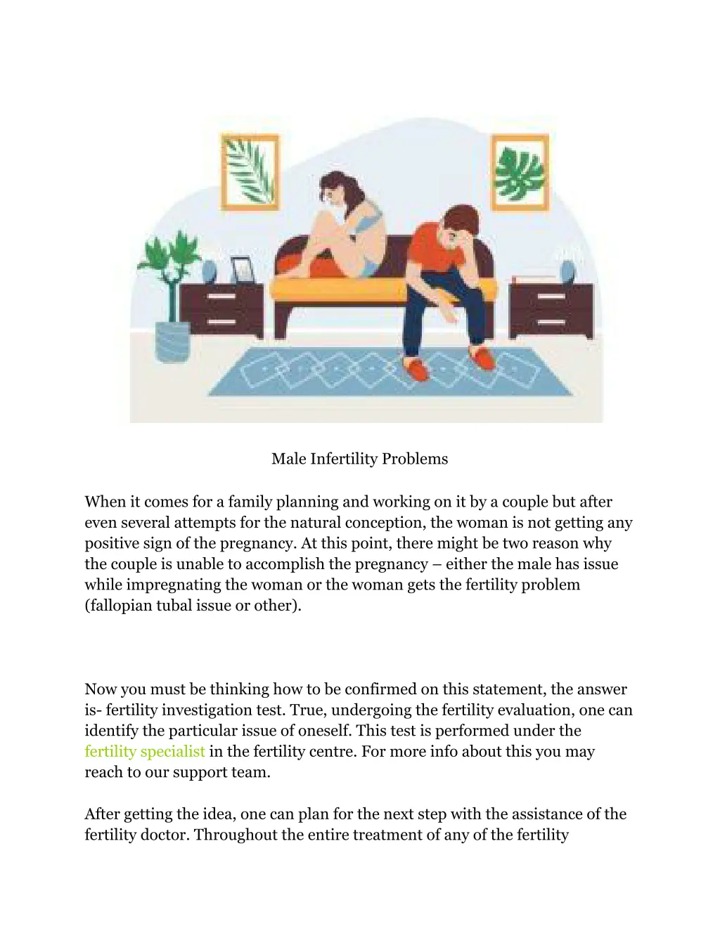 male infertility problems