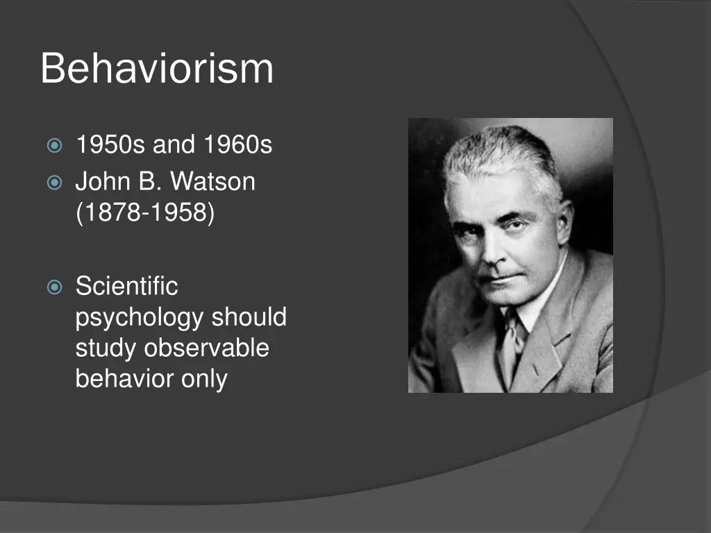 behaviorism