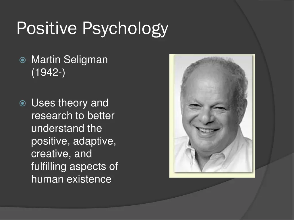 positive psychology