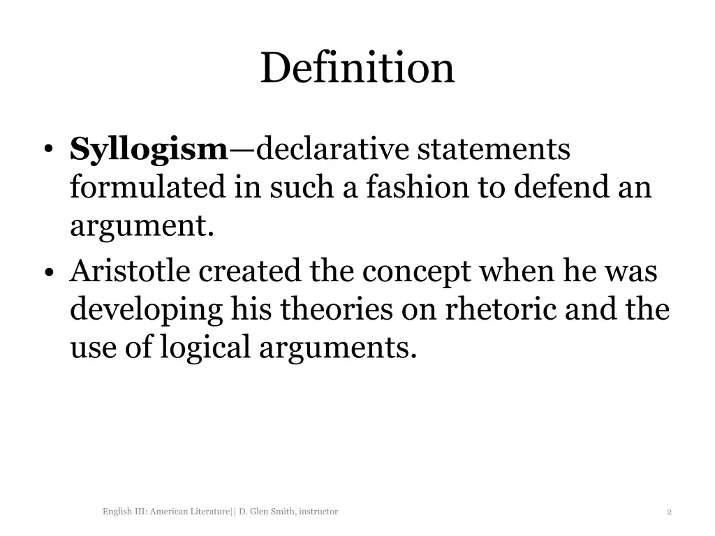 definition