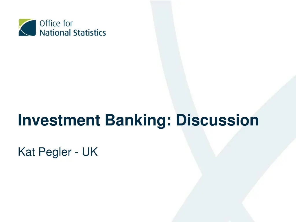 investment banking discussion