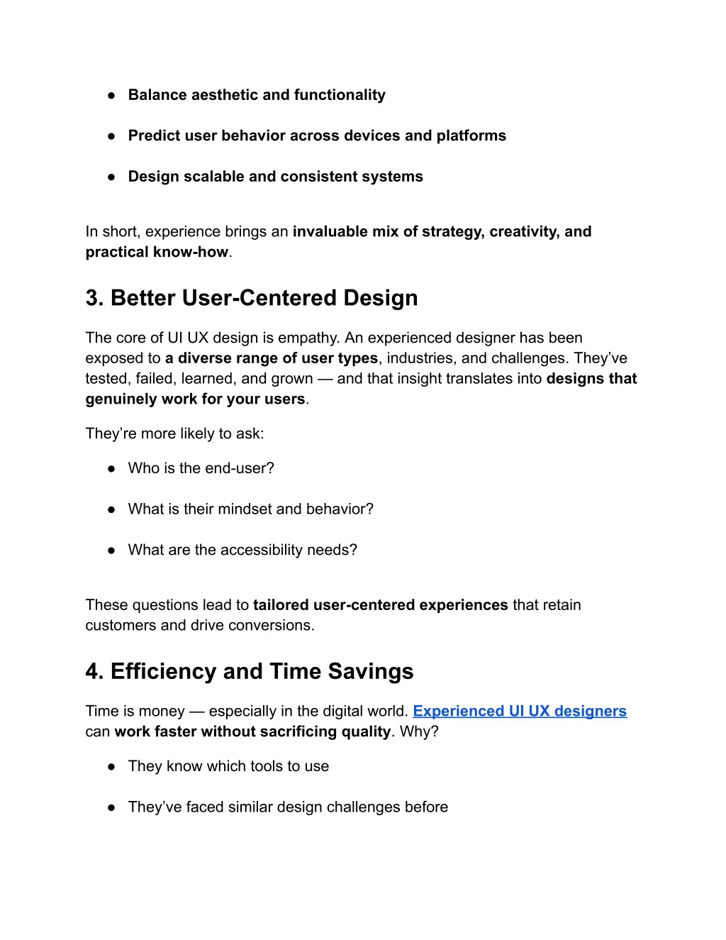 balance aesthetic and functionality predict user