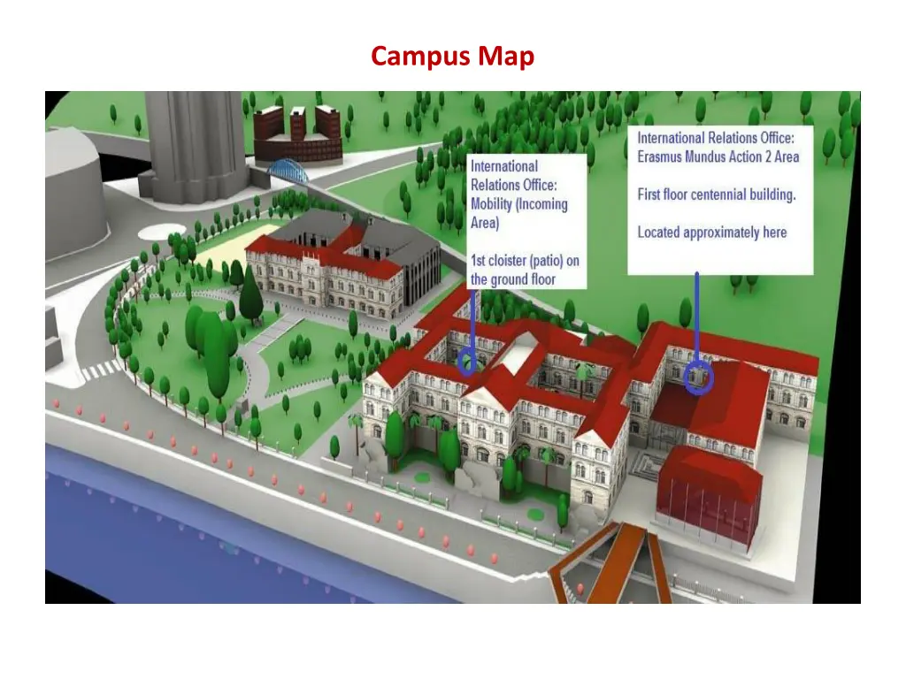 campus map