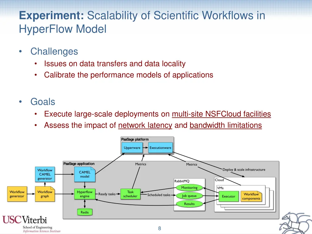experiment scalability of scientific workflows