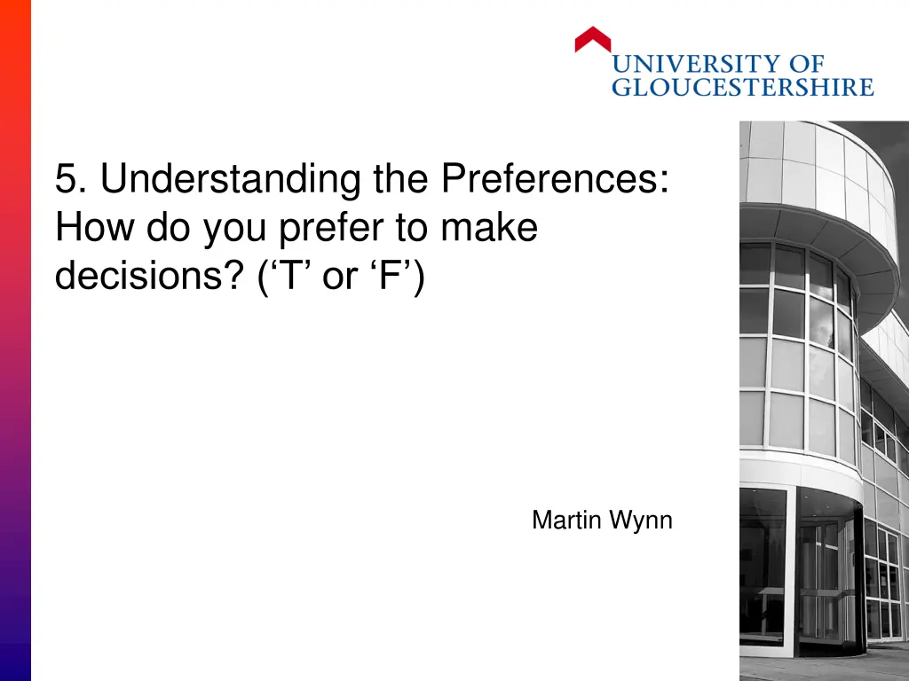 5 understanding the preferences how do you prefer