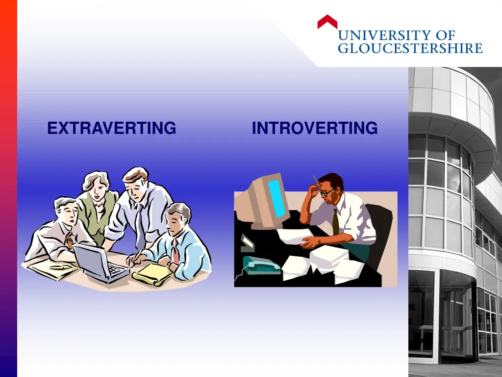 extraverting