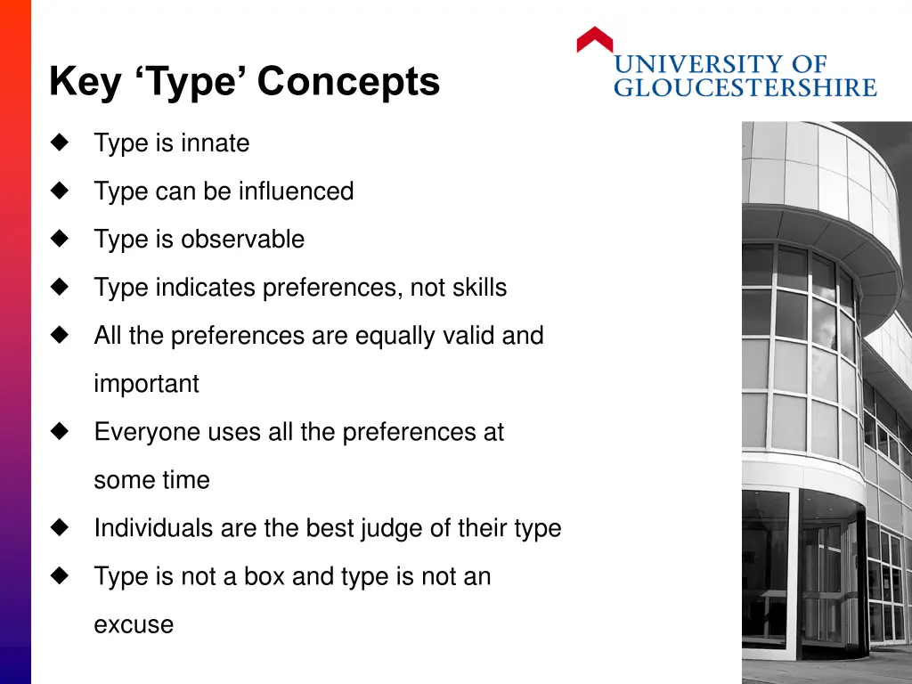 key type concepts