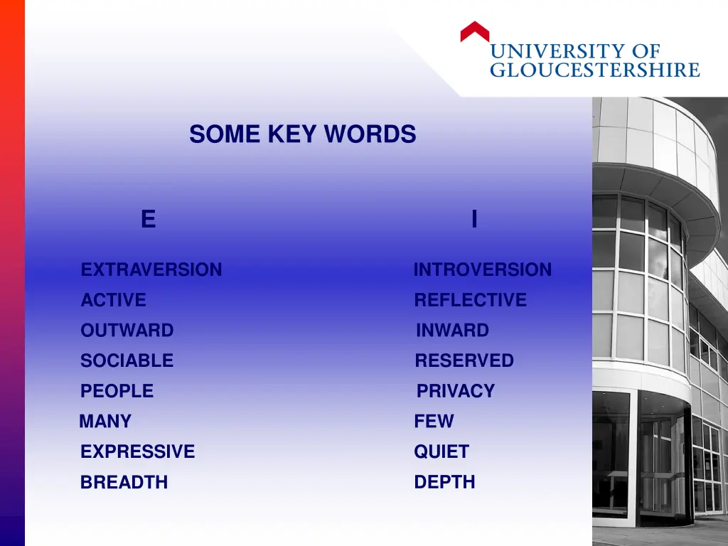 some key words