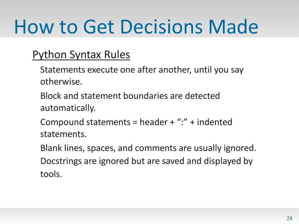 how to get decisions made 1