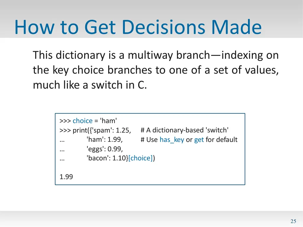 how to get decisions made