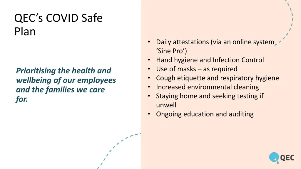 qec s covid safe plan