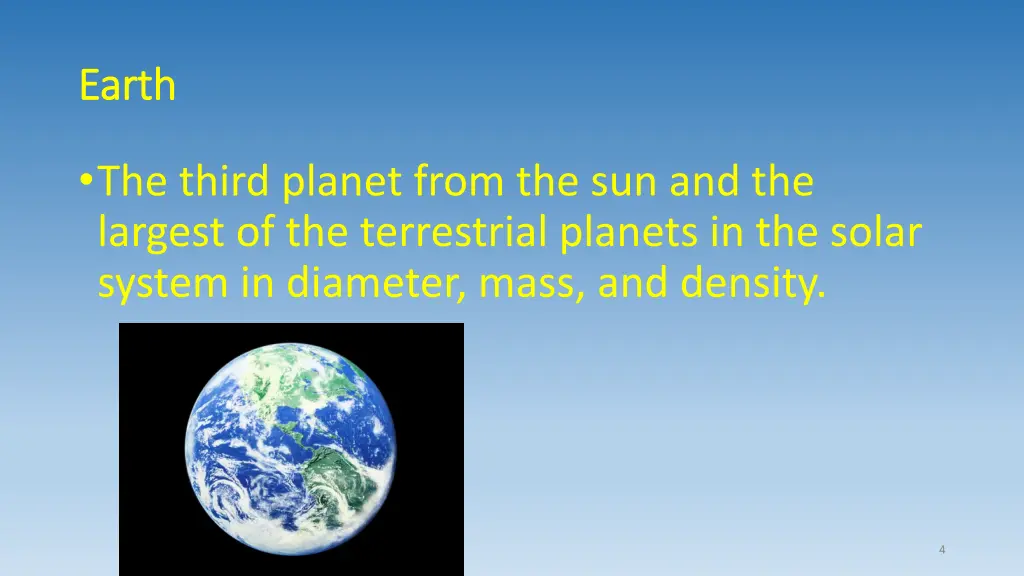 earth earth