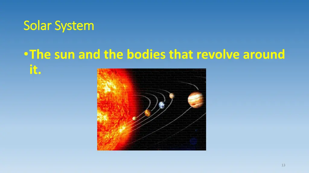solar system solar system