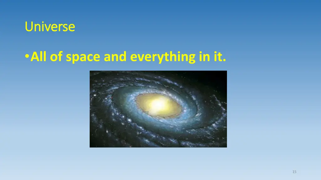 universe universe