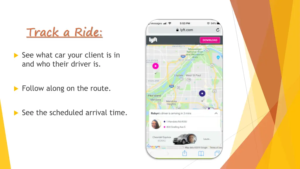 track a ride 1