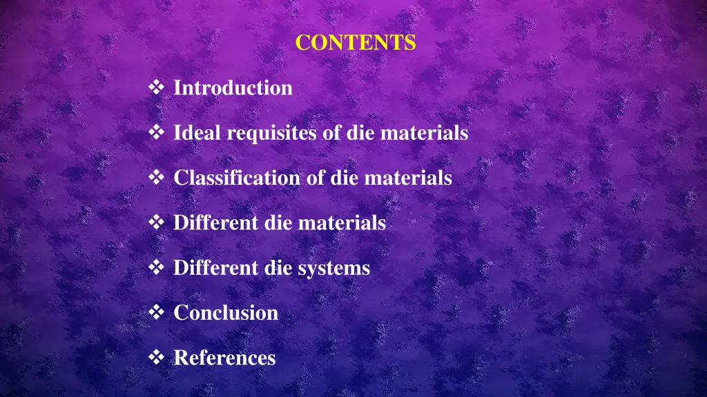 contents