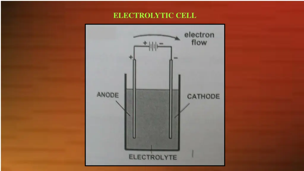 electrolytic cell