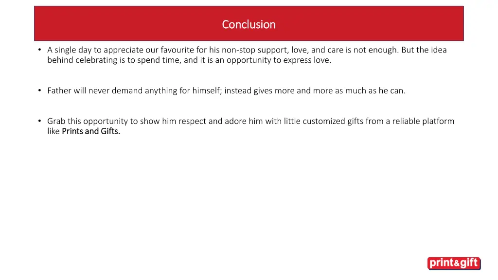 conclusion conclusion