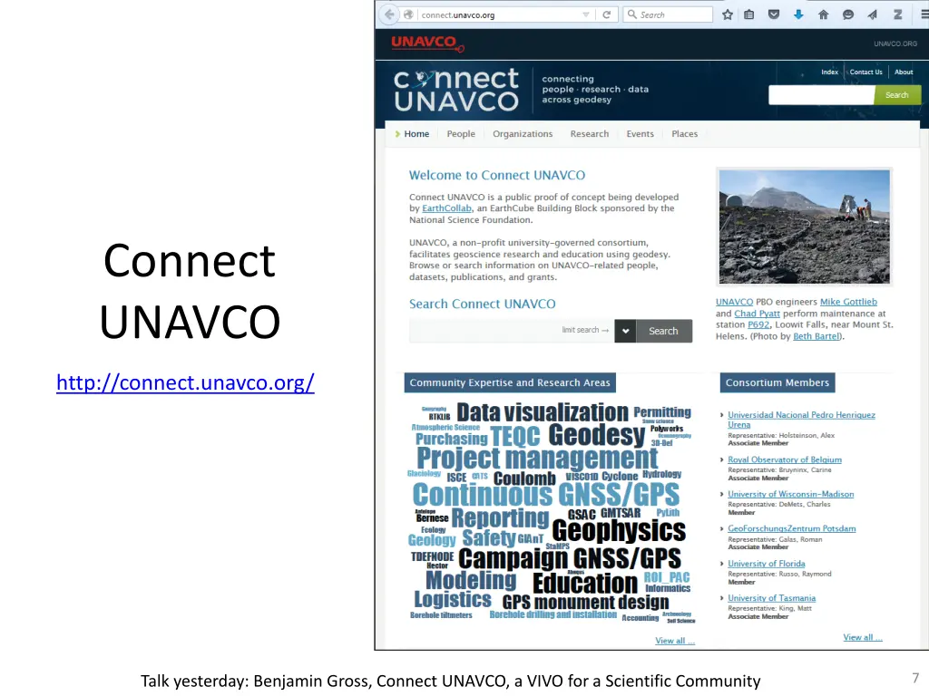 connect unavco