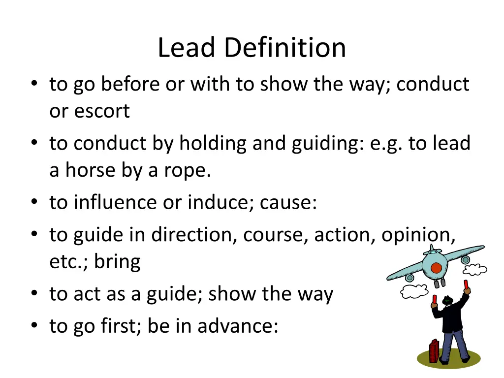 lead definition