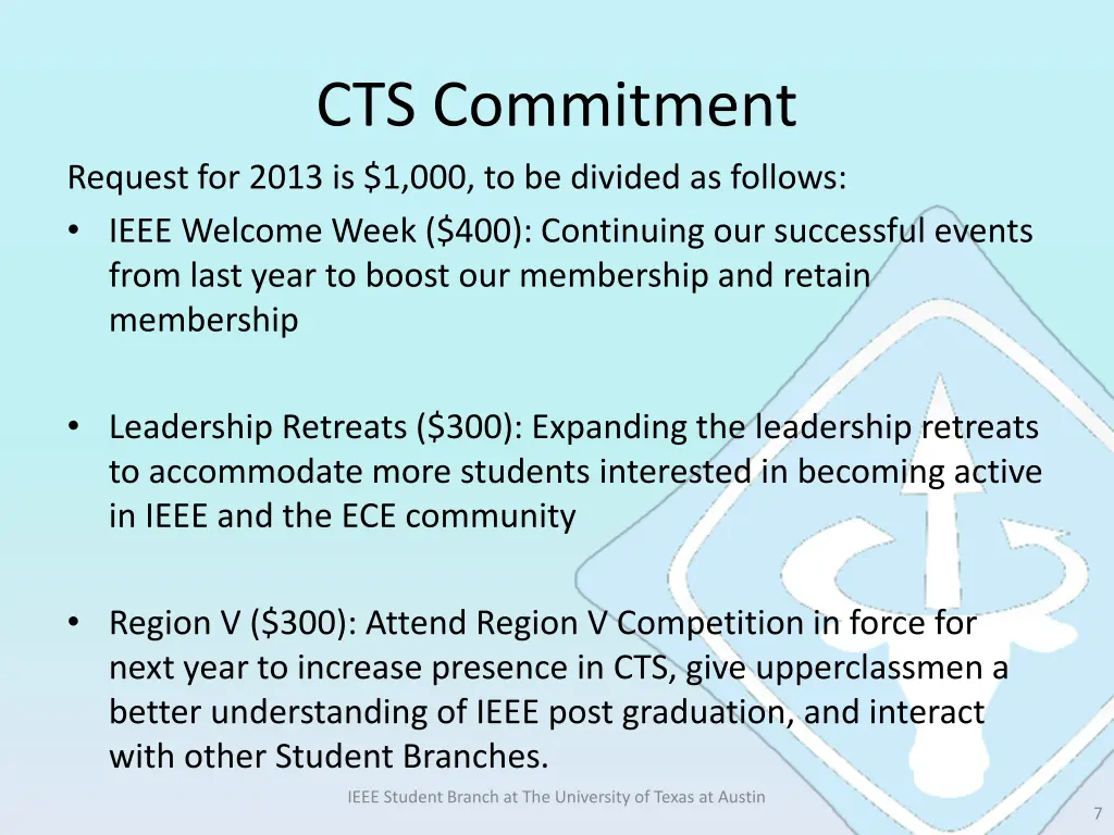 cts commitment