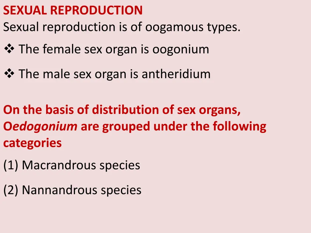 sexual reproduction sexual reproduction