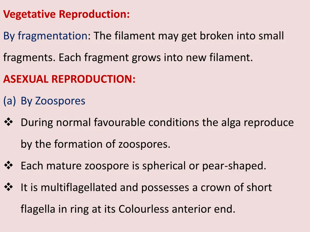 vegetative reproduction