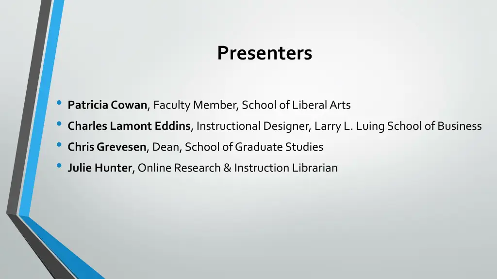 presenters