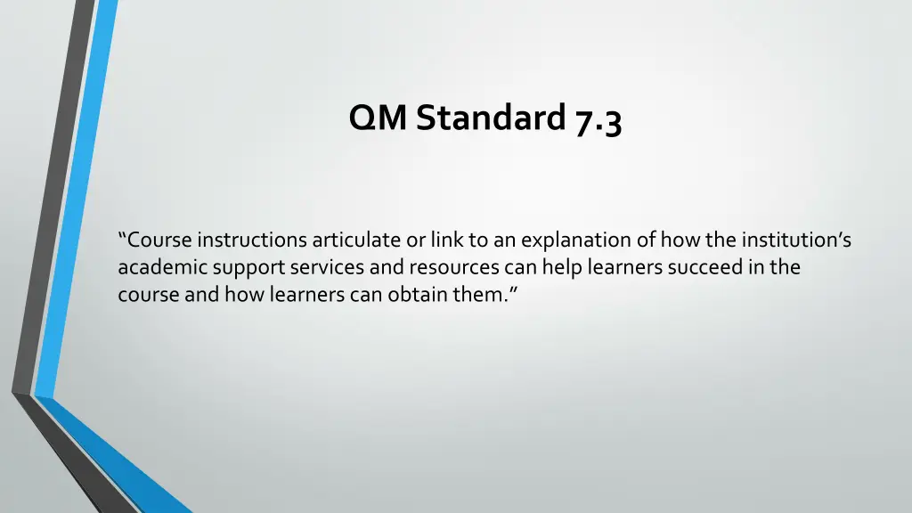 qm standard 7 3