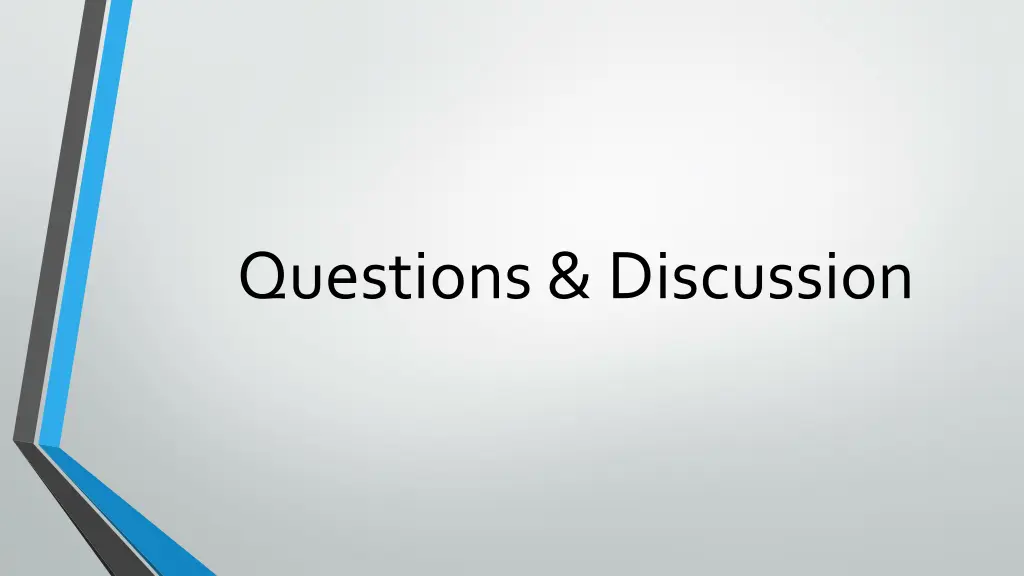 questions discussion