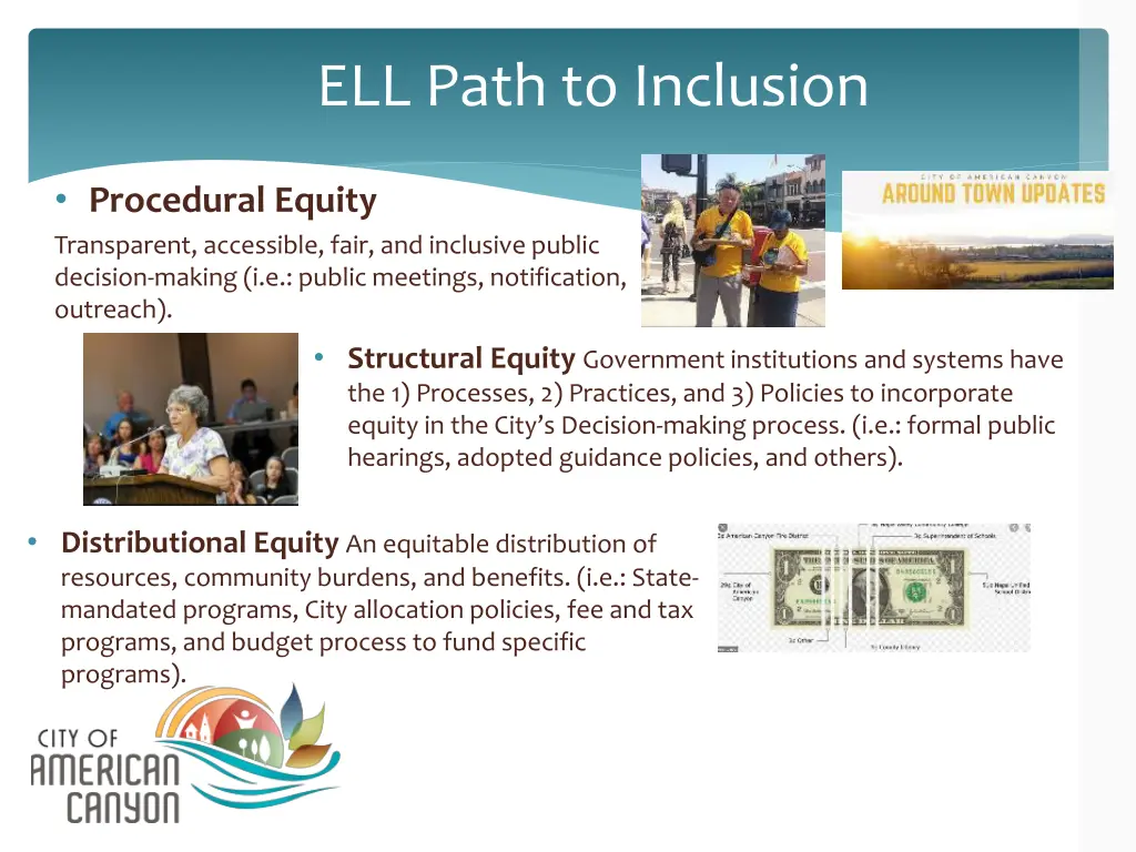 ell path to inclusion