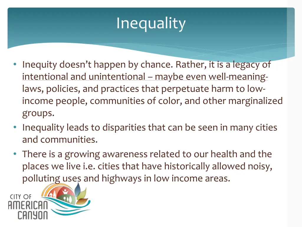 inequality