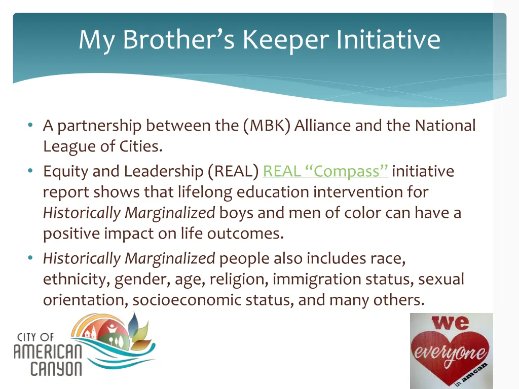 my brother s keeper initiative