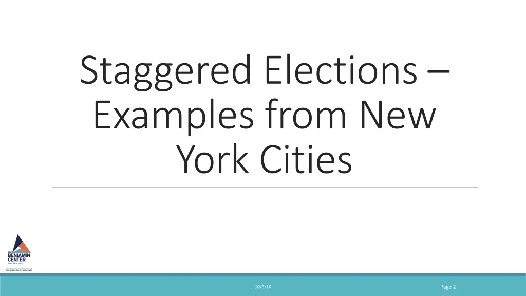 staggered elections examples from new york cities