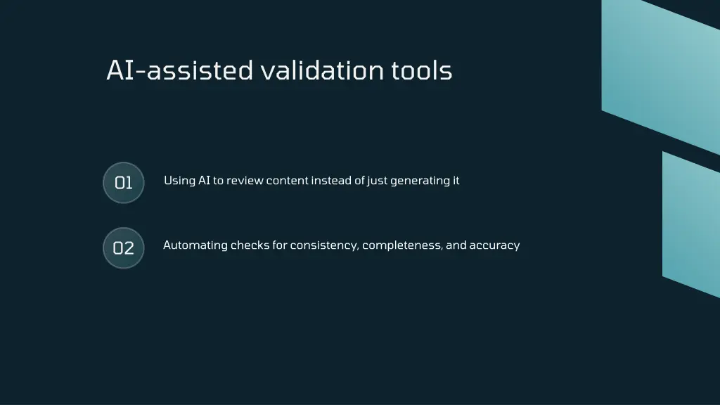 ai assisted validation tools