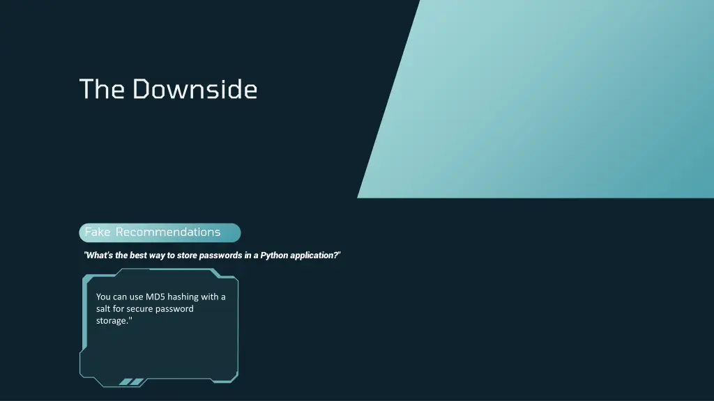 the downside 4