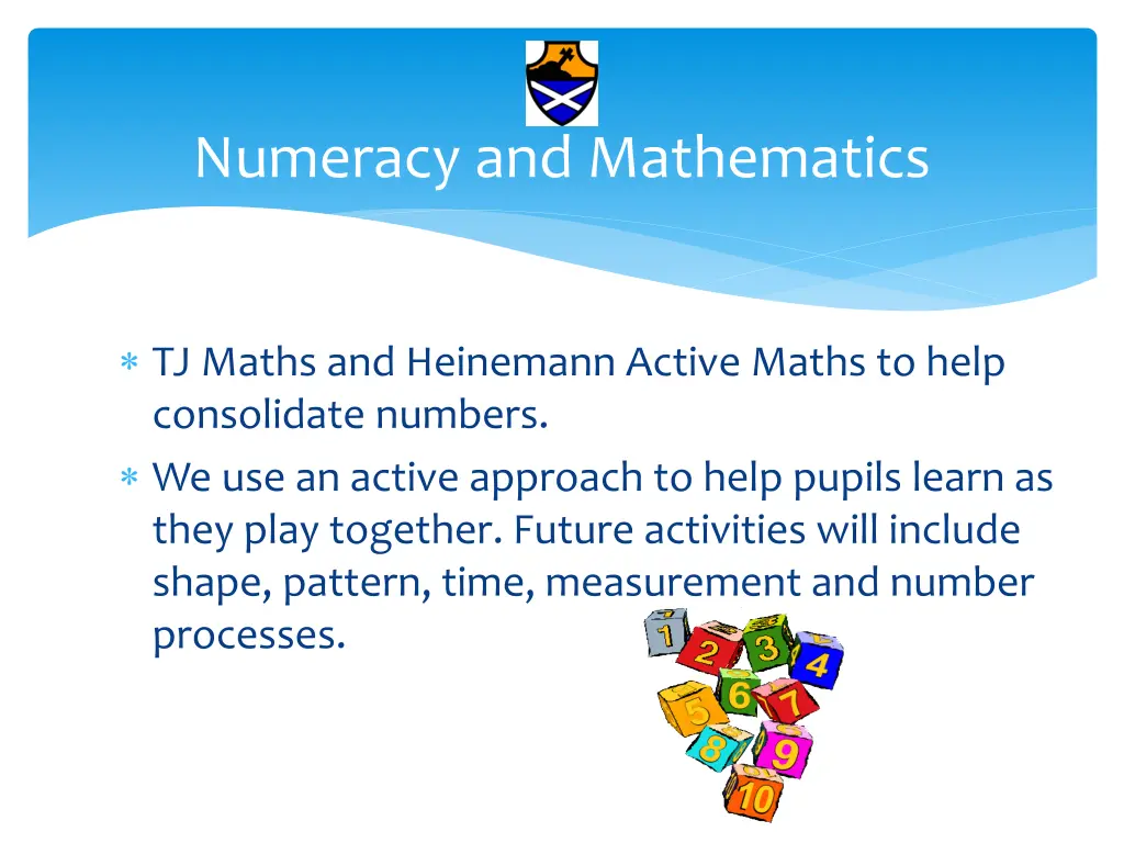 numeracy and mathematics