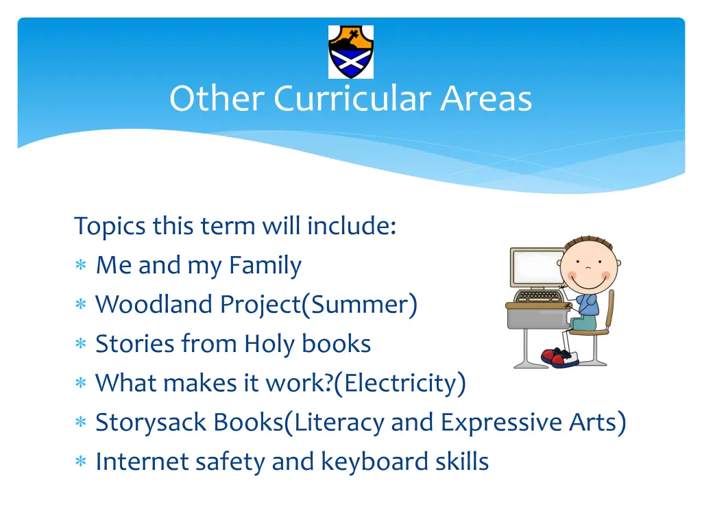 other curricular areas