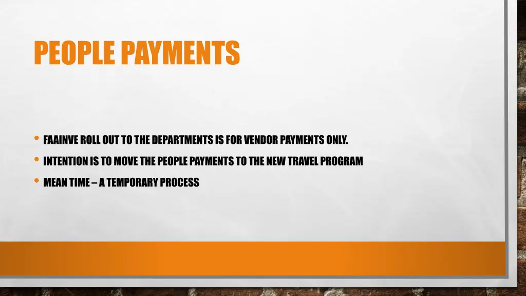 people payments