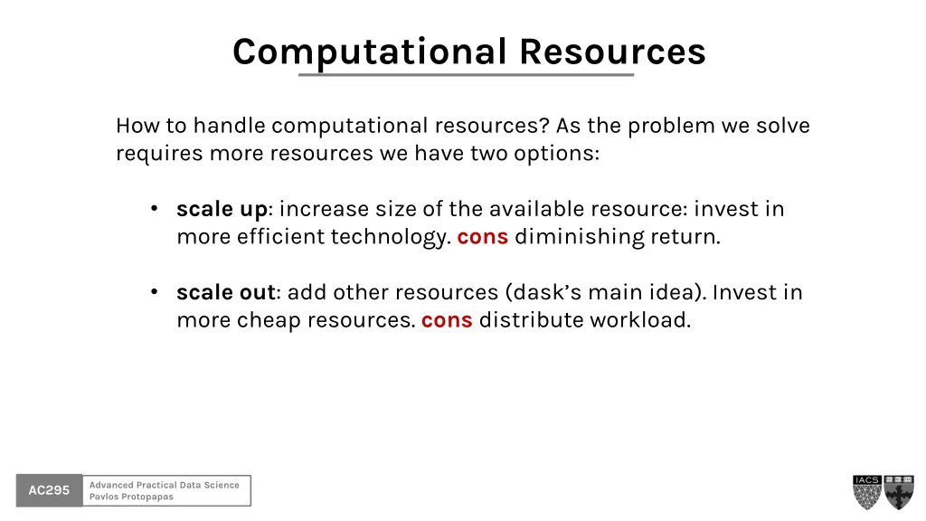 computational resources